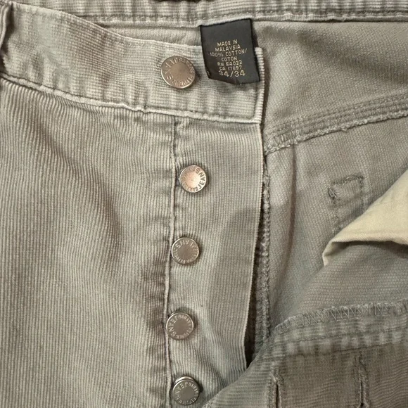 Men's Banana Republic Corduroy Pants - Picture 2 of 5